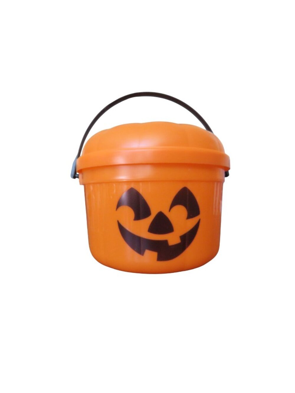McDonalds 1986 Vintage McPunkn Halloween Pumpkin Candy Bucket With Lid
